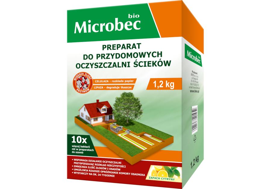 Zdjęcie: Aktywator do oczyszczalni Microbec Bio 1,2 kg BROS