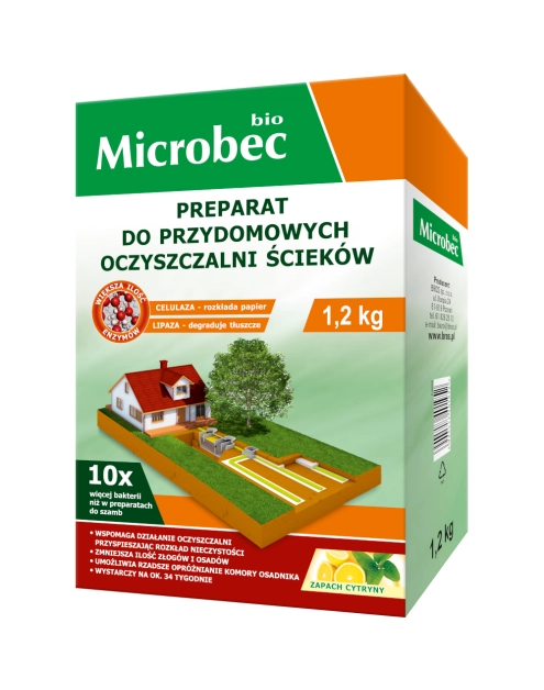 Zdjęcie: Aktywator do oczyszczalni Microbec Bio 1,2 kg BROS