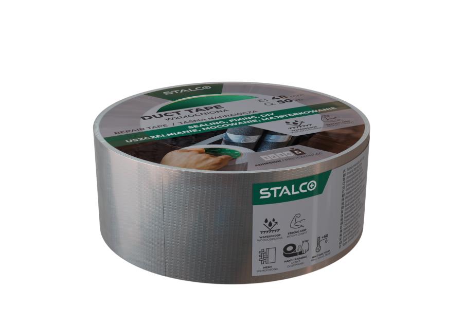 Zdjęcie: Taśma pakowa transparentna 48 mm x 60 m STALCO