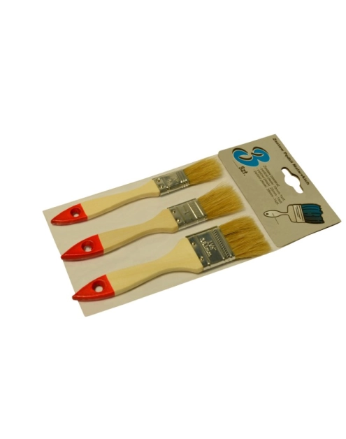 Zdjęcie: Zestaw pędzli malarskich 3 szt. BLUE DOLPHIN