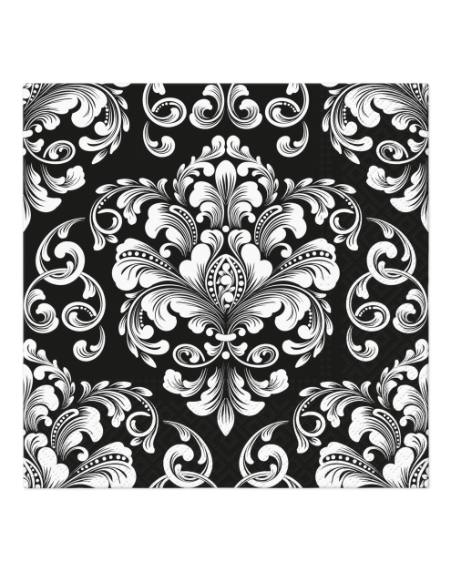 Zdjęcie: Serwetki papierowe Beautiful Moments Black 33 x 33 cm 20 szt. PAW