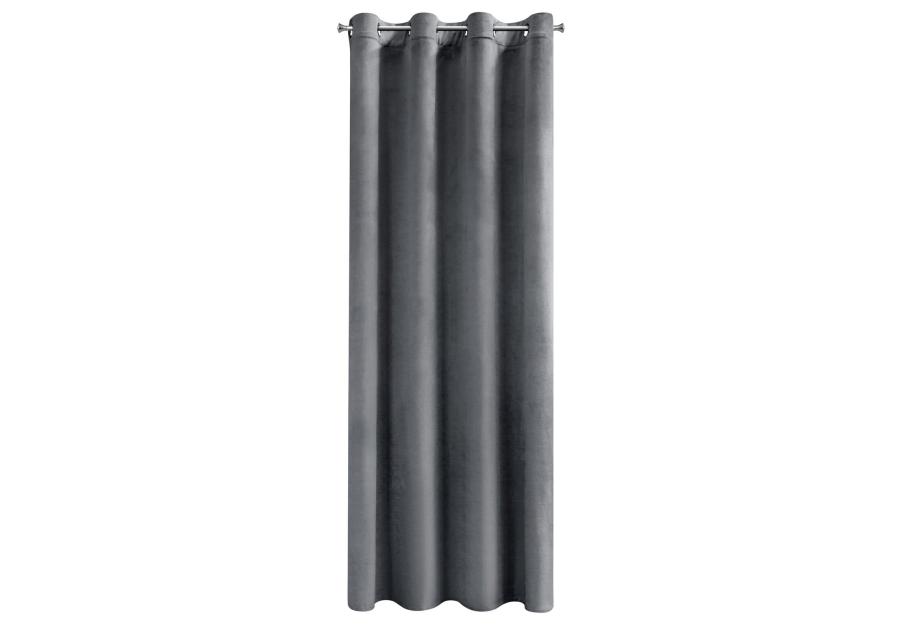 Zdjęcie: Zasłona gotowa Melanie 140 x 250 cm grafitowy EUROFIRANY