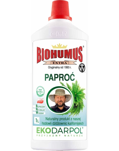 Zdjęcie: Nawóz Biohumus Extra Paproć 1 L EKODARPOL