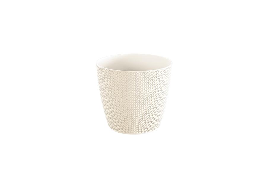 Zdjęcie: Doniczka Wheaty krem 19 cm PROPERPLAST