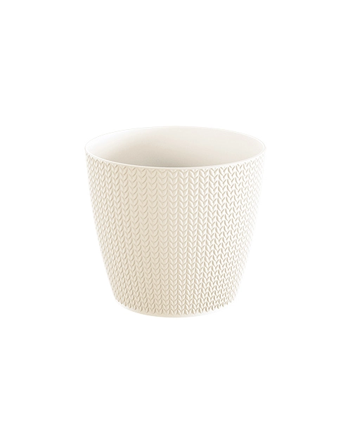 Zdjęcie: Doniczka Wheaty krem 19 cm PROPERPLAST