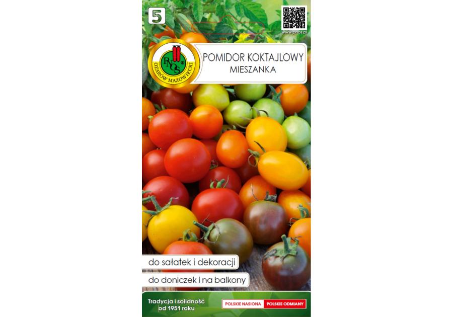 Zdjęcie: Mieszanka odmianowa Pomidor Koktajlowy 0,6 g PNOS