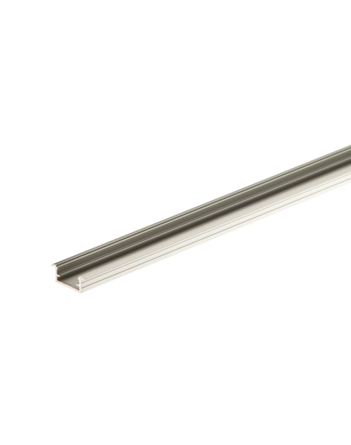 Zdjęcie: Kształtownik z kołnierzem do taśmy LED 14x7 mm - 2 m srebrny CEZAR