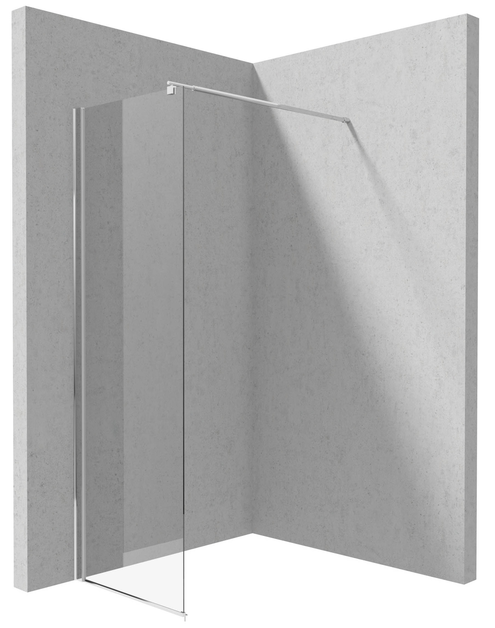 Zdjęcie: Ścianka prysznicowa walk-in systemu Kerria Plus 70 cm Kerria Plus chrom DEANTE