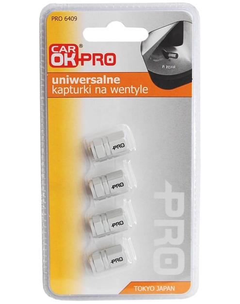 Zdjęcie: Kapturki na wentyle 4szt. CAR OK