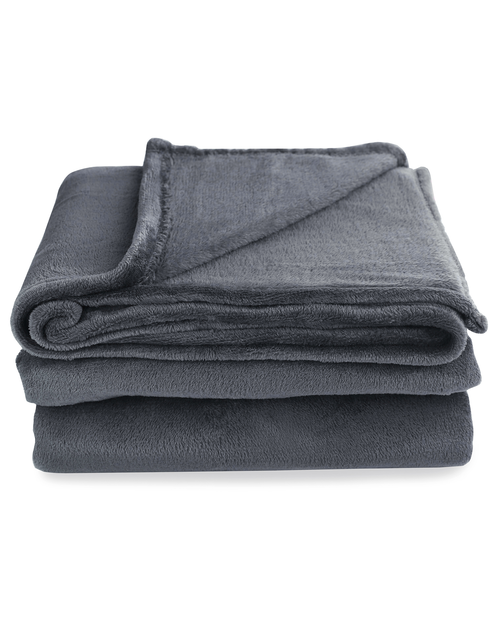 Zdjęcie: Koc Mic charcoal 160x210 cm DECOKING