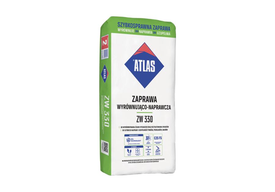 Zdjęcie: Zaprawa wyrównująca 25 kg ZW 330 ATLAS