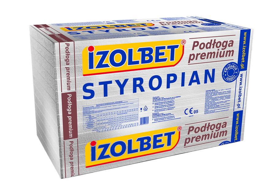 Zdjęcie: Styropian Podłoga Premium grubość 50 mm PF02 IZOLBET