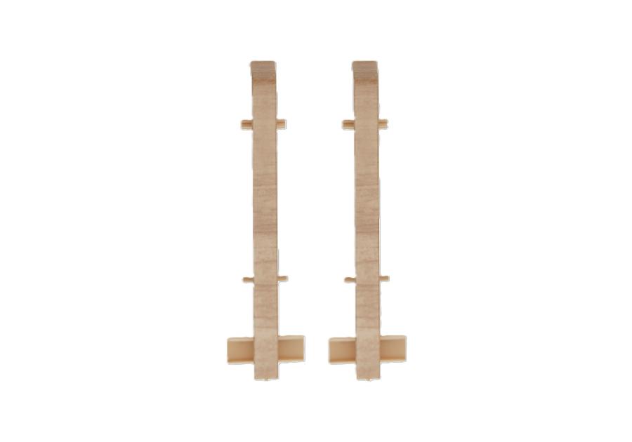 Zdjęcie: Zakończenia do listwy przypodłogowej Masterline łącznik 1 kpl. 2 szt. Honey amber Mat CEZAR