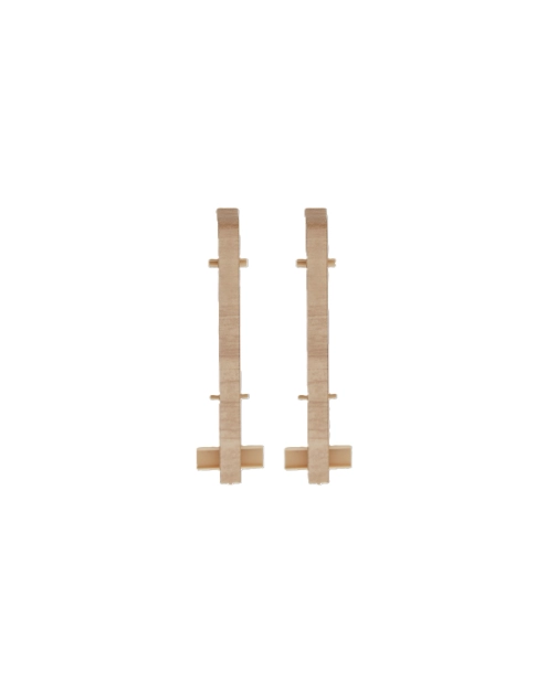 Zdjęcie: Zakończenia do listwy przypodłogowej Masterline łącznik 1 kpl. 2 szt. Honey amber Mat CEZAR