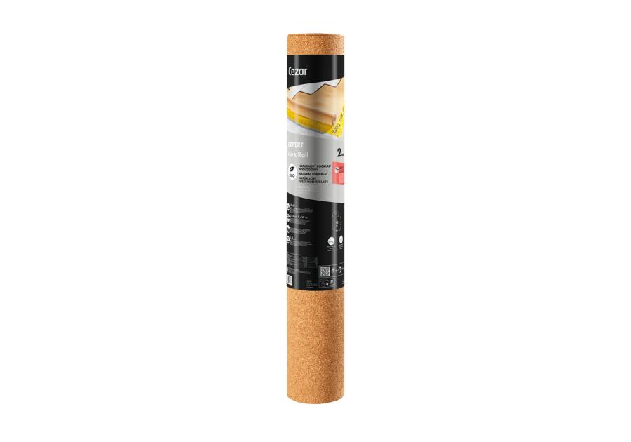 Zdjęcie: Podkład pod panele Expert Cork Roll 2 mm CEZAR