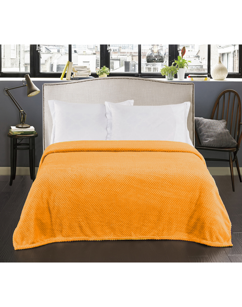 Zdjęcie: Koc Henry Orange 150x200 cm DECOKING