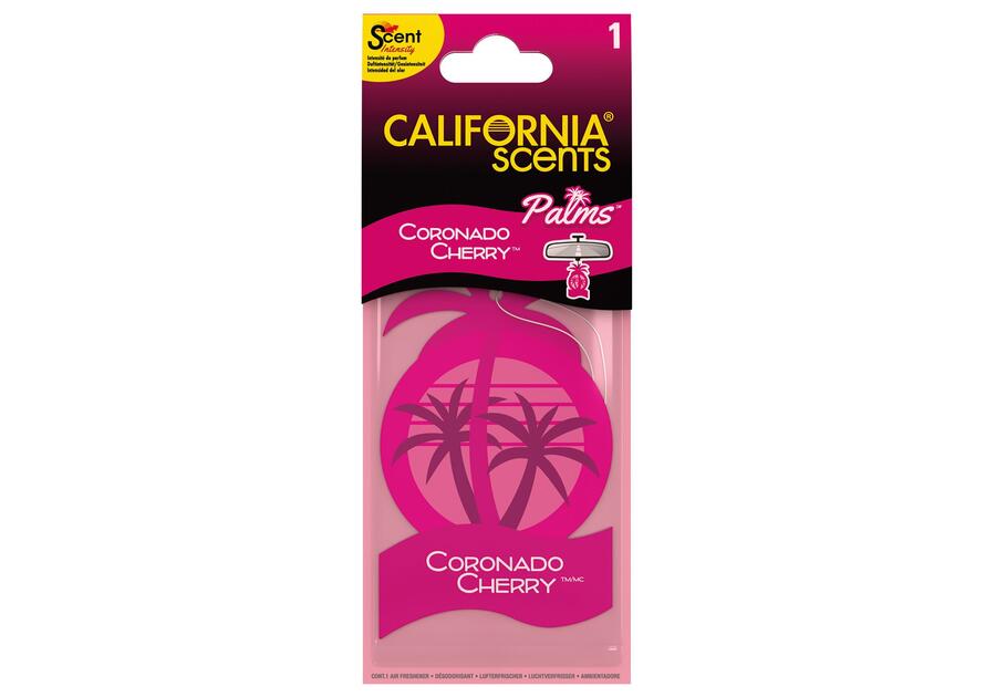 Zdjęcie: Zawieszka papierowa Coronado Cherry CALIFORNIA SCENTS PALMY