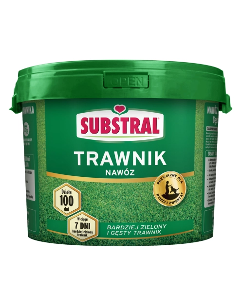 Zdjęcie: Nawóz 100 dni Trawnik  4,5 kg SUBSTRAL