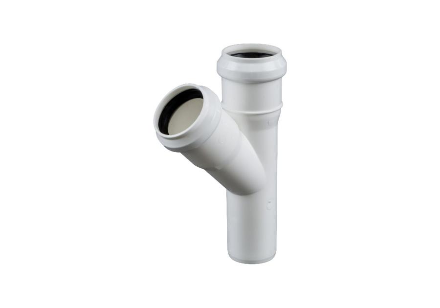 Zdjęcie: Trójnik 32x32x45 biały TYCNER