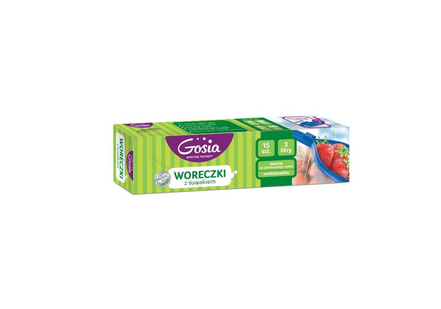 Zdjęcie: Woreczki Zippery 3 L - 15 szt. DAJAR