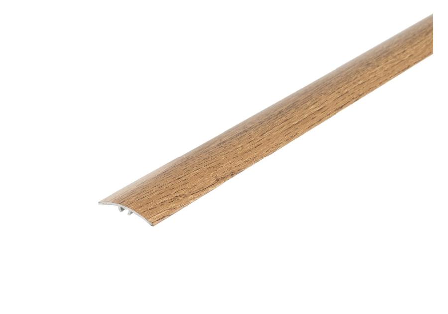 Zdjęcie: Listwa ochronna AL wcisk 37 mm 5w1 klejona L= 0,93 m Dąb Palony okleina mat CEZAR