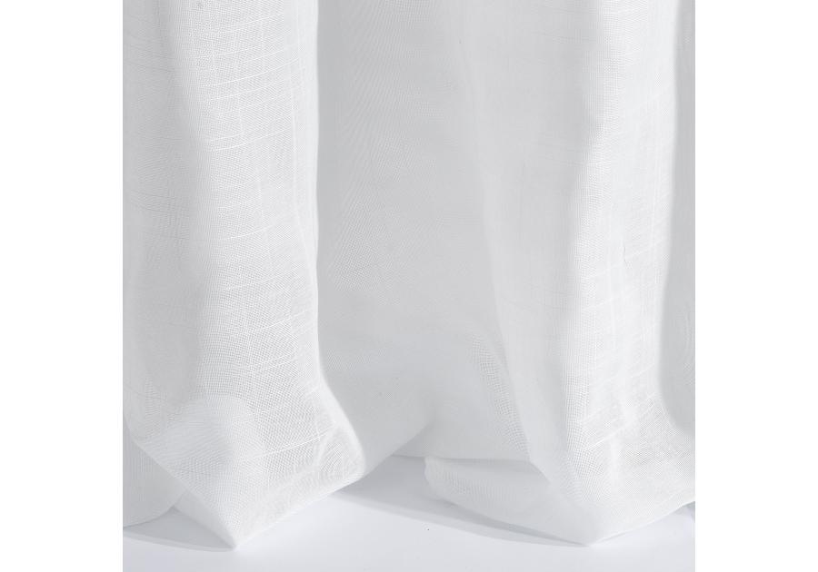 Zdjęcie: Zasłona Botanic 140x250 cm złoto-biała na taśmie EUROFIRANY