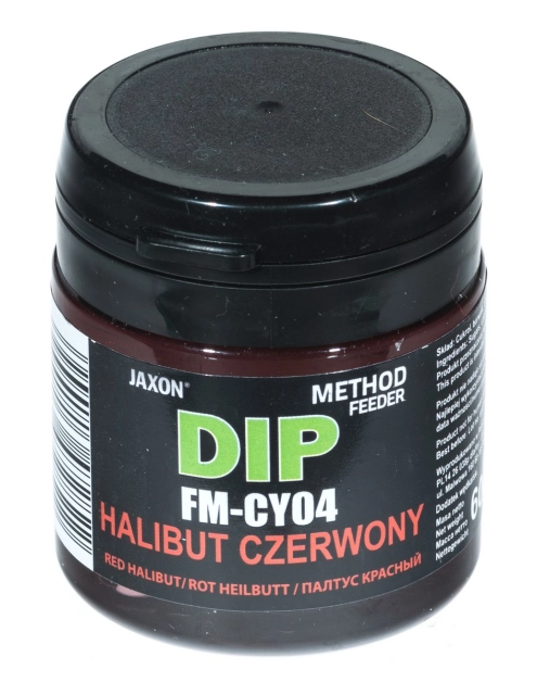 Zdjęcie: Dip method feeder halibut czerwony 60 g JAXON