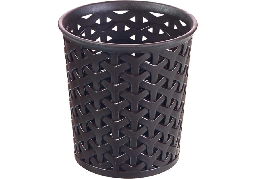 Zdjęcie: Pojemnik Rattan My Style L ciemny brąz okrągły CURVER