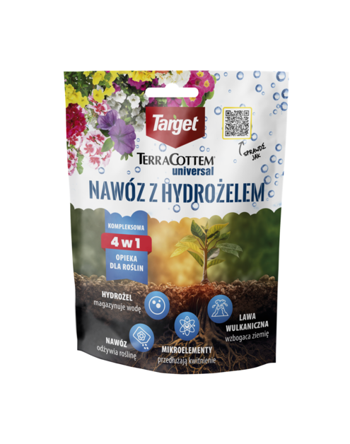 Zdjęcie: Nawóz z hydrożelem Terracottem 0,1 kg TARGET