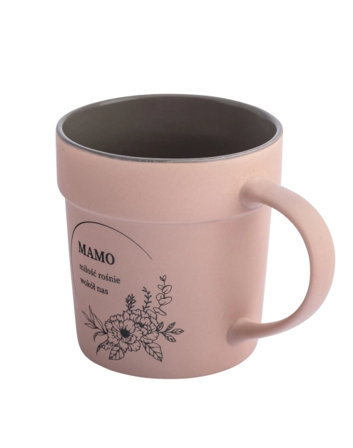 Zdjęcie: Kubek stożek 460 ml z szerokim rantem dekoracja mamo ALTOM DESIGN