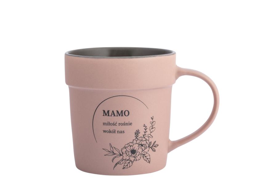 Zdjęcie: Kubek stożek 460 ml z szerokim rantem dekoracja mamo ALTOM DESIGN