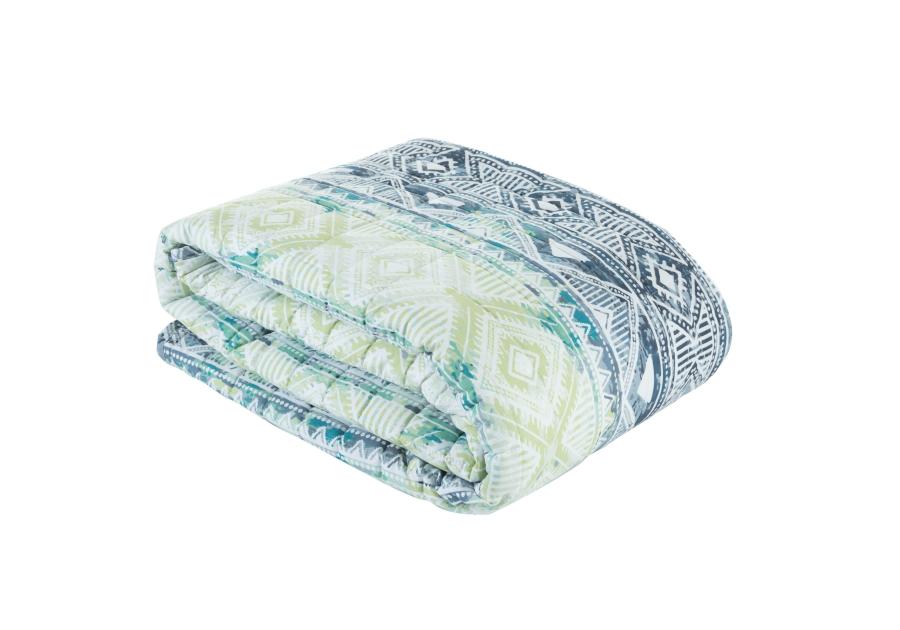 Zdjęcie: Narzuta Doris 200x220 cm granatowo-zielona EUROFIRANY