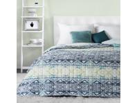 Zdjęcie: Narzuta Doris 200x220 cm granatowo-zielona EUROFIRANY