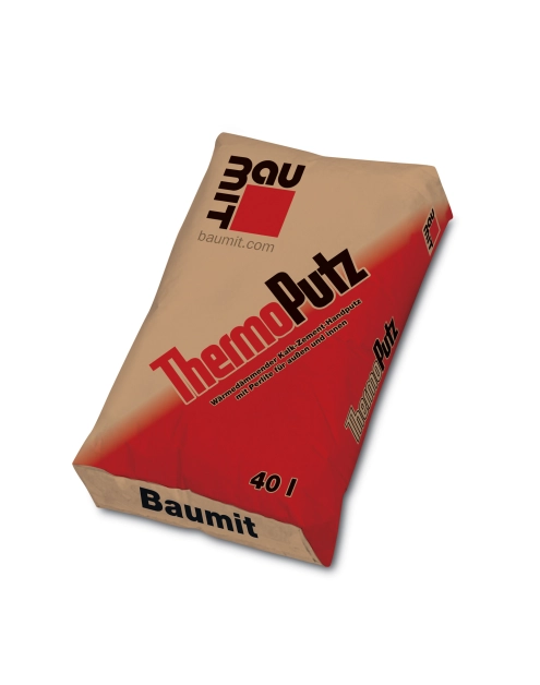 Zdjęcie: Tynk ciepłochronny ThermoPutz 25 kg BAUMIT