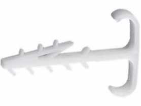 Uchwyt montażowy umtp-10 podwójny do przewodów płaskich 60 szt. STALCO