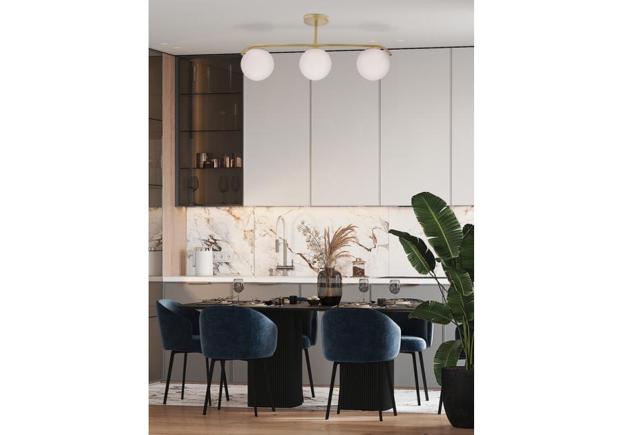 Zdjęcie: Lampa sufitowa Amadeo 3x40 W E14 biały CANDELLUX