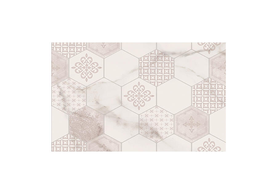 Zdjęcie: Płytka ścienna Style Stone patchwork glossy 25x40 cm CERSANIT