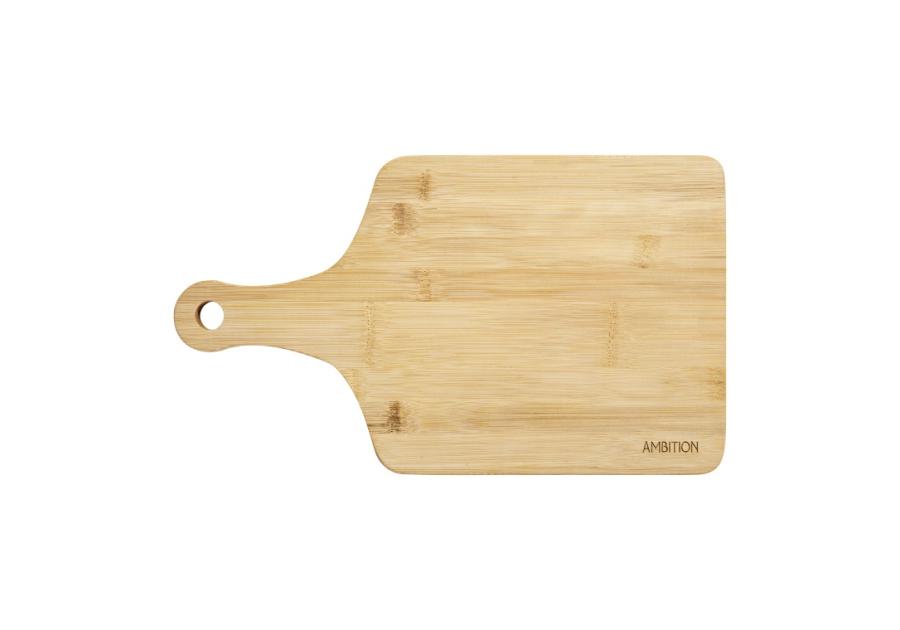 Zdjęcie: Deska bambusowa do krojenia Paloma 38x22x1,5 cm prostokątna z uchwytem AMBITION