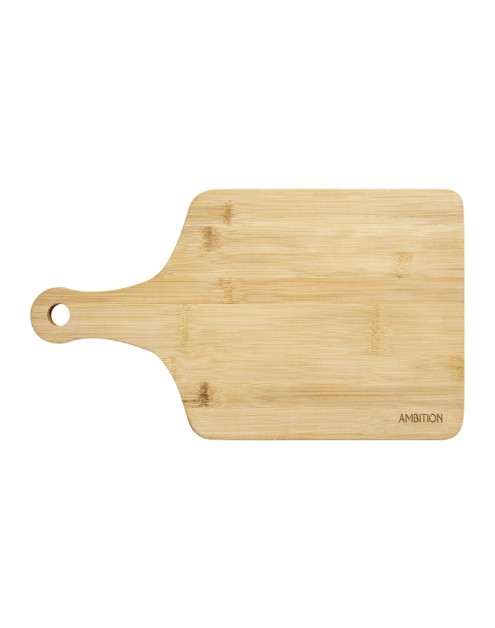 Zdjęcie: Deska bambusowa do krojenia Paloma 38x22x1,5 cm prostokątna z uchwytem AMBITION