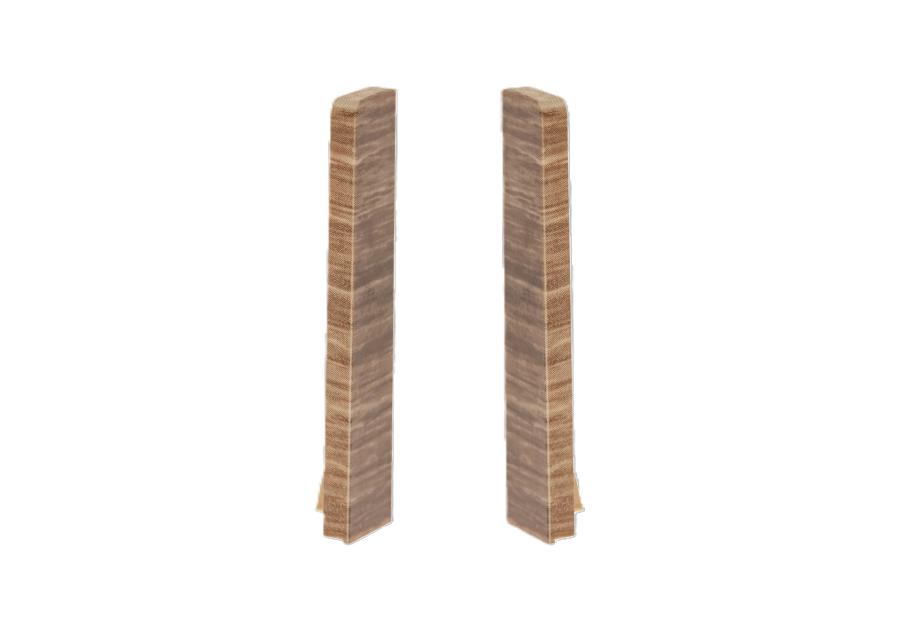 Zdjęcie: Zakończenia do listwy przypodłogowej Masterline zaślepki Cezar 1 kpl. szt. L,P Umbra Mat