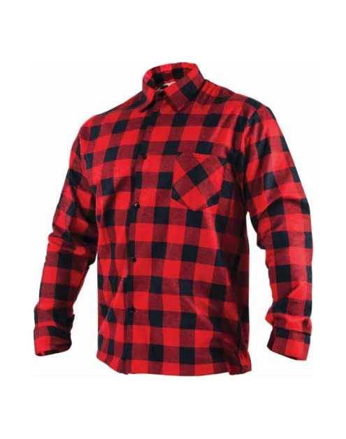 Zdjęcie: Koszula flanelowa Square czerwona M STALCO