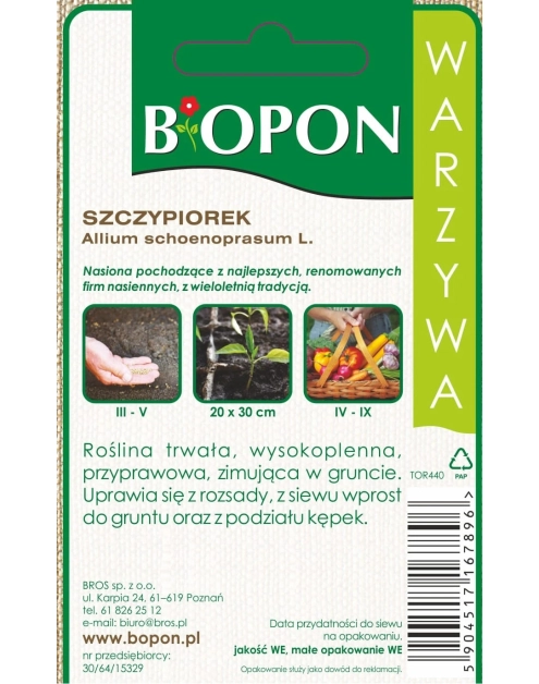 Zdjęcie: Szczypiorek Jowisz 1 g BIOPON