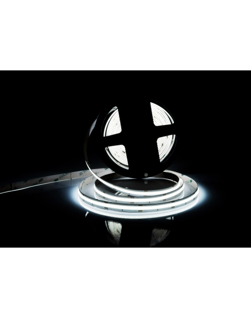 Zdjęcie: Taśma LED 50 m Cob 12 V 10 W/m zimna biała POLGAR