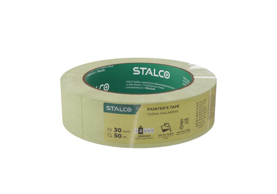 Zdjęcie: Taśma malarska 30 mm x 50 m STALCO