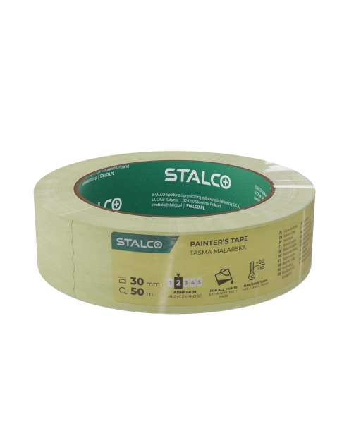 Zdjęcie: Taśma malarska 30 mm x 50 m STALCO