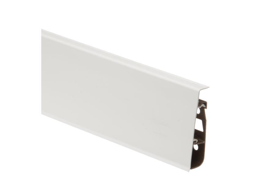 Zdjęcie: Listwa przypodłogowa Hi Line Prestige Cezar 2,5 m biały mat do malowania CEZAR