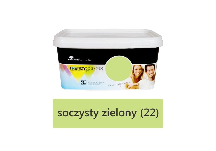 Zdjęcie: Farba Trendy Colors 2,5 L soczysty zielony PRIMACOL DECORATIVE