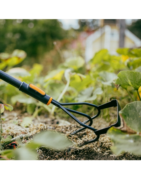 Zdjęcie: Kultywator ręczny z motyką, głowica One Click FISKARS