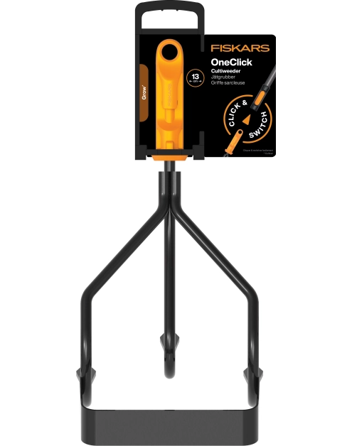 Zdjęcie: Kultywator ręczny z motyką, głowica One Click FISKARS