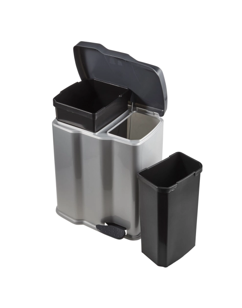 Zdjęcie: Kosz na śmieci z pedałem gunnar 7+15 L KEEEPER